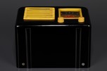 General Television 5A5 Bakelite Radio Black + Mustard